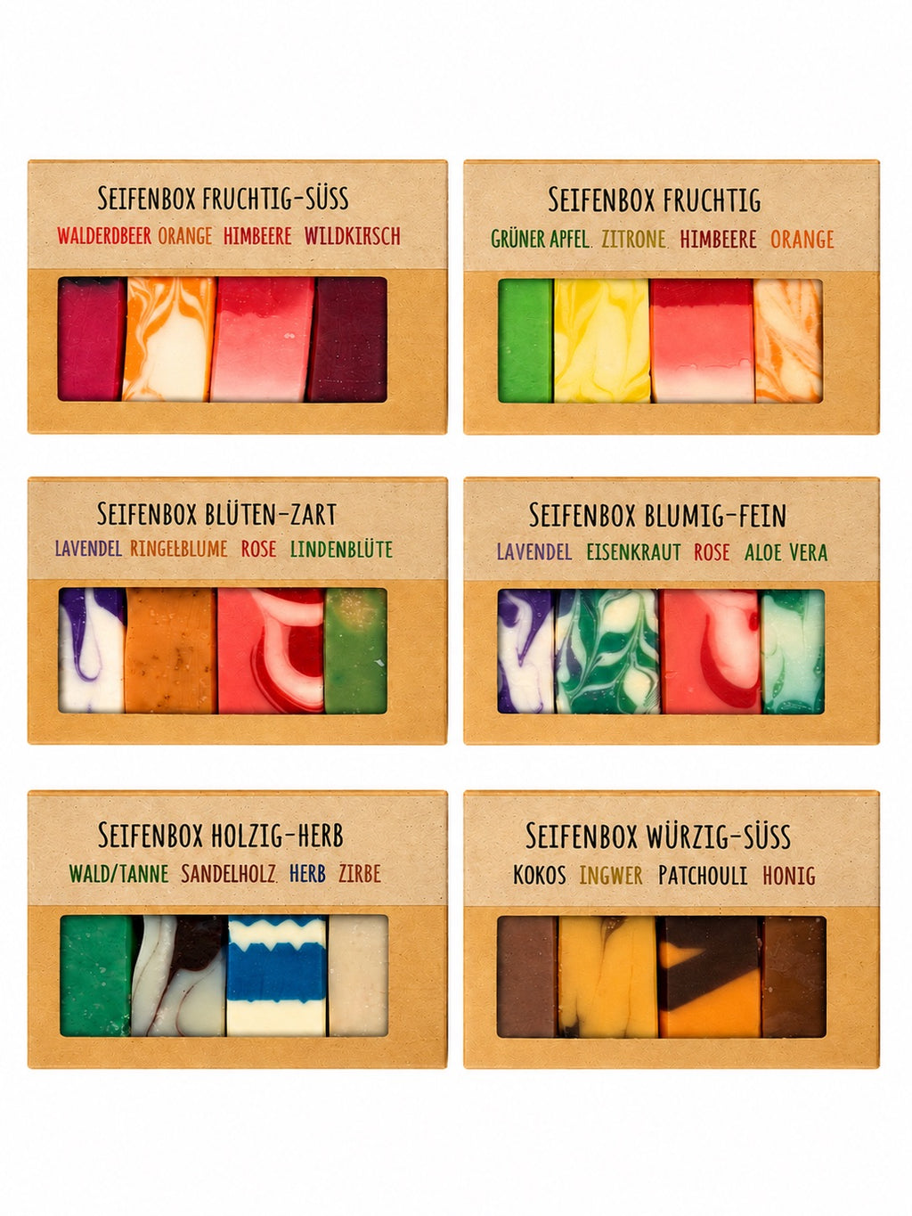 Seifenbox 4x50g Naturseife