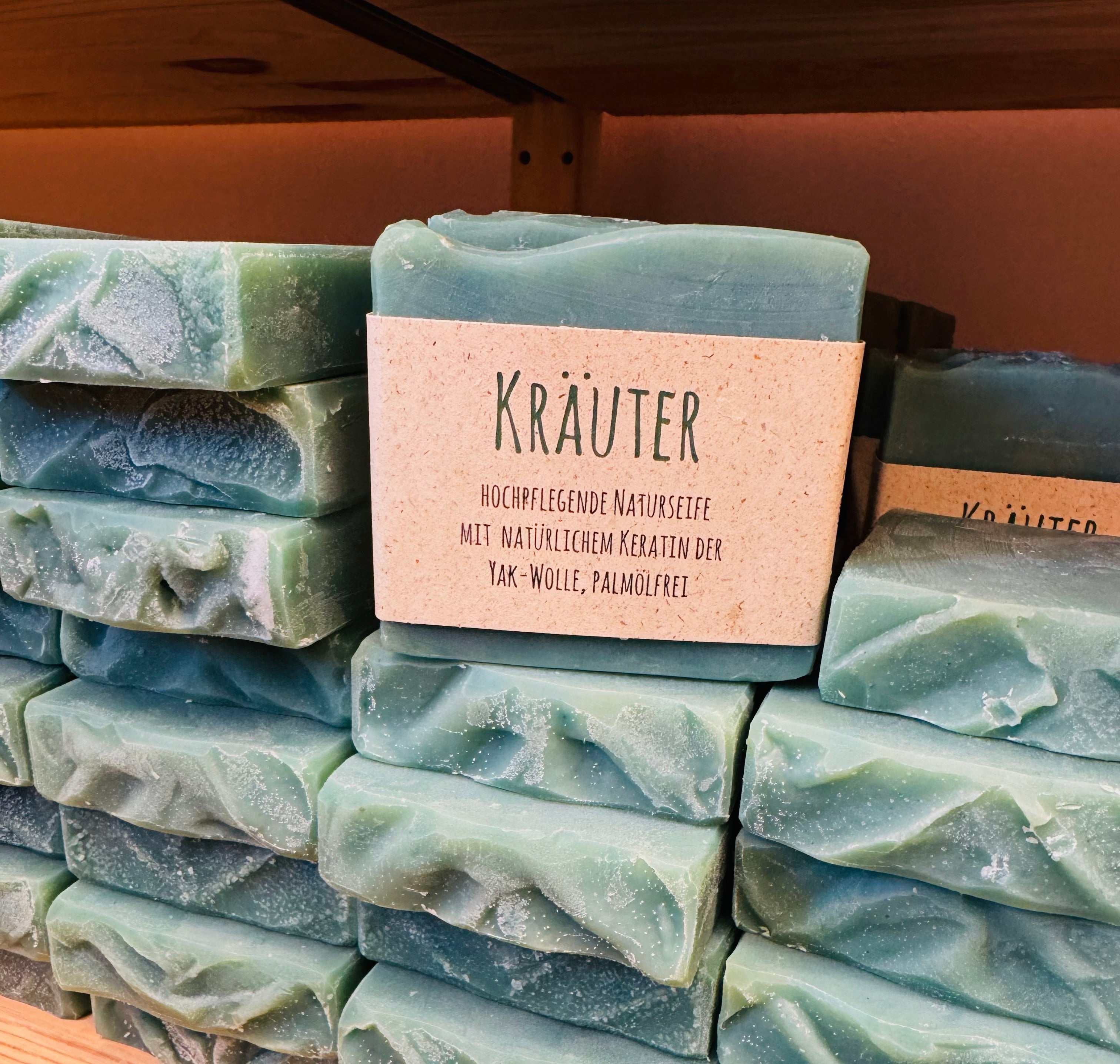 Kräuterseife mit Keratin