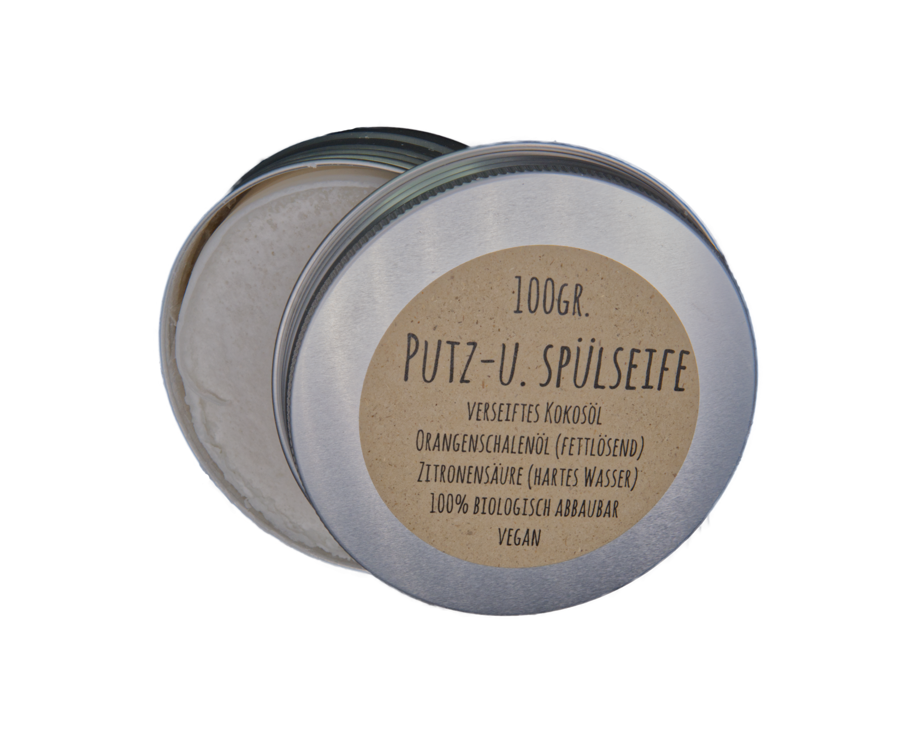 Putz- und Spülseife 100g Dose