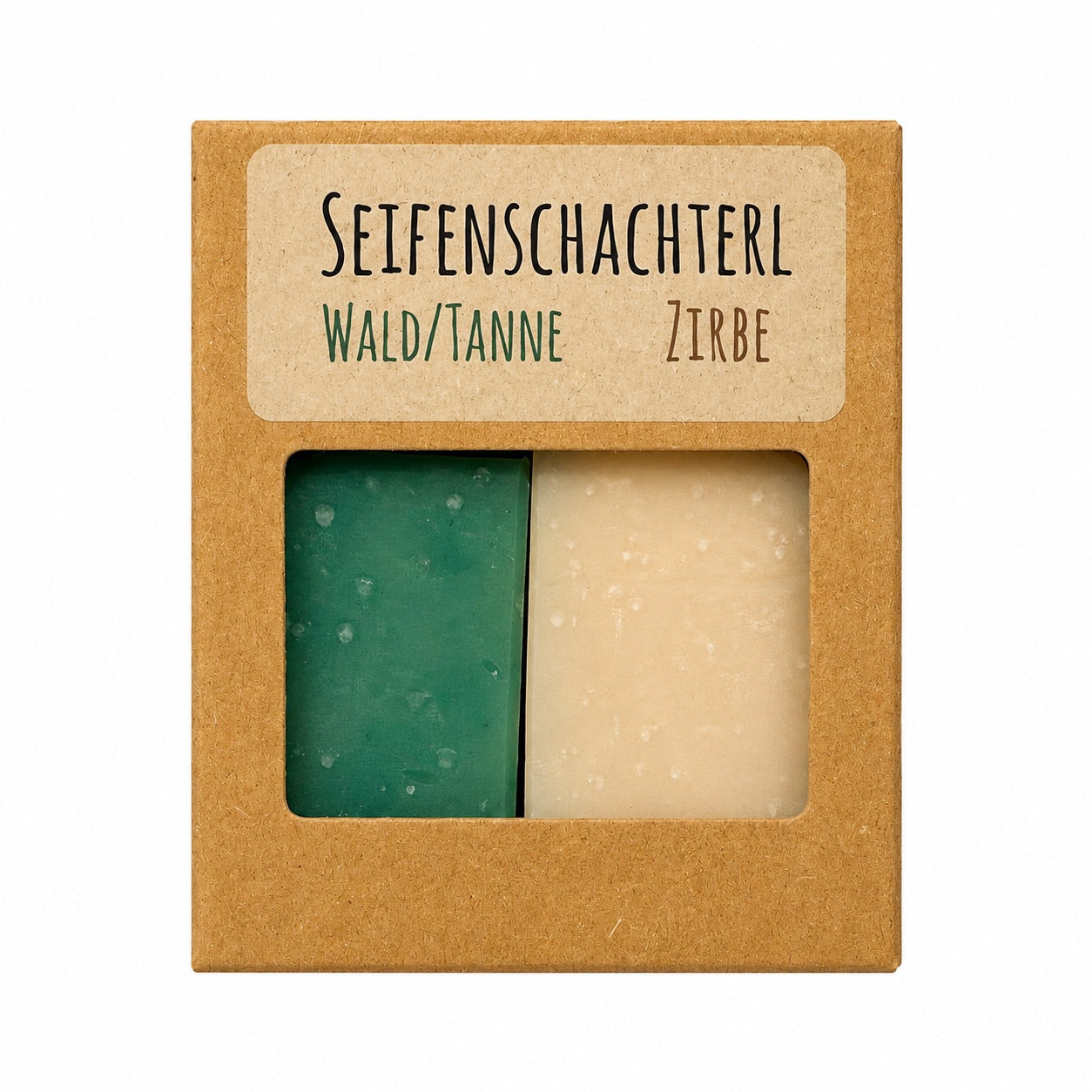 Seifenschachterl  2x50g Naturseife in der Geschenkbox